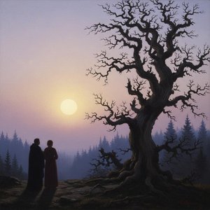 Eternal Solitude Under The Luminous Veil — Marc Duvallier, Romanticism