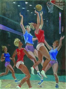 Basketball — Aleksandr Deyneka, Socialist Realism