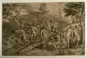 The Judgment Of Paris — Claude Lorrain (claude Gellée), Baroque Landscape