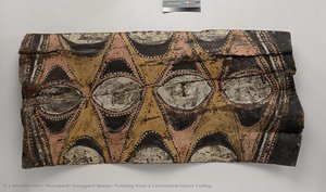 Painting From A Ceremonial House Ceiling — Yinongwut, Sunggwei Wanyi