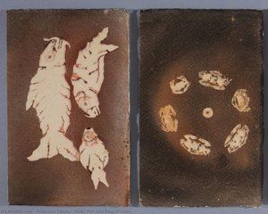 Three Fish And Ring Of Crabs — Francisco Toledo