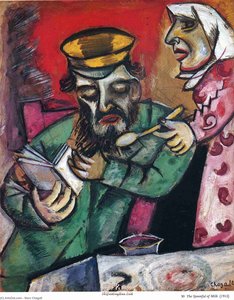 The Spoonful Of Milk — Marc Chagall