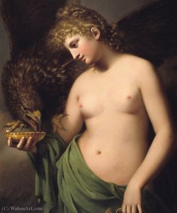 Hebe Offering Cup To Jupiter In Form Of Eagle‎ — Gaspare Landi