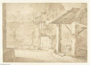 Hangout In Italy — Jan Asselijn, Italianate Landscape