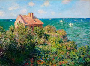 Fisherman's Cottage At Varengeville — Claude Monet