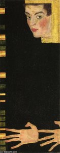 Selbstbildnis Mit Gespreizten Fingern — Egon Schiele