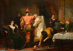 Catherine And Petruchio — Charles Robert Leslie