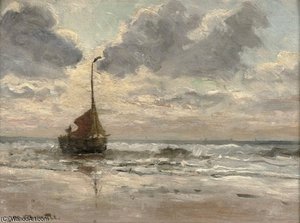 Bomschuit In The Surf — Gerhard Arij Ludwig Morgenstje Munthe