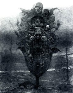 Untitled (351) — Zdislav Beksinski