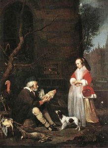Poultry Seller — Gabriel Metsu