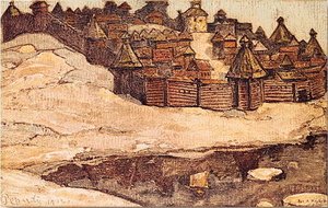 Old Town — Nicholas Roerich