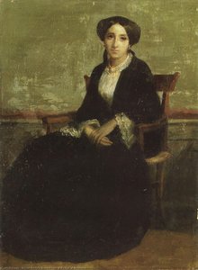 A Portrait Of Genevieve — William-adolphe Bouguereau