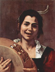Girl With Tambourine — Jusepe De Ribera