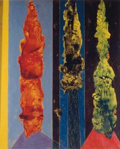 Trois Cyprès Fidèles — Max Ernst