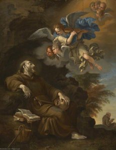 Saint Francis In Ecstasy — Filippo Lauri