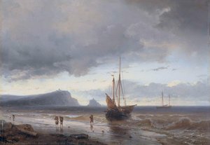 Along The Coast, Louis Meijer, 1840 - 1850 — Louis Meijer