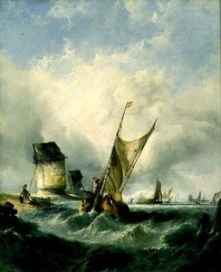 A Breezy Day On The Meuse