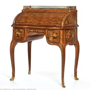 Roll-top Desk — Jean-françois Oeben, French Rococo