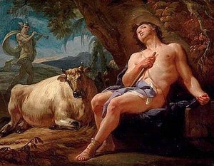Mercury, Io And Argus — Bottega Di Corrado Giaquinto