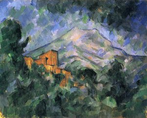 Montagne Sainte-Victoire y el Castillo Negro