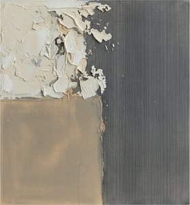 Sculptural Alabaster Fragments Intersecting Muted Earth Tones And Structured Charcoal Lines — David Moreau, Plaster & Texture Art