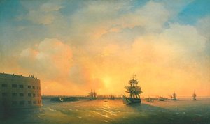 Kronshtadt Fort The Emperor Alexander — Ivan Konstantinovich Aivazovsky