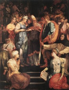 Matrimonio De La Virgen — Rosso Fiorentino