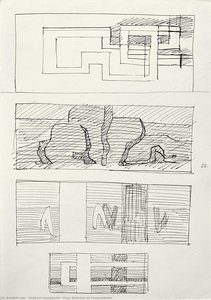 Four Sketches To Compositions — Hryhorii Havrylenko