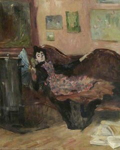 Woman on a Chaise longue