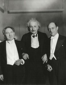 Leopold Godowsky, Albert Einstein, Arnold Schönberg — George Clyde Fisher
