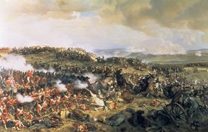 Cuirassiers Charging The Highlanders — Henri Félix Emmanuel Philippoteaux