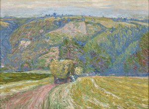 Cart With Hay — Józef Pankiewicz