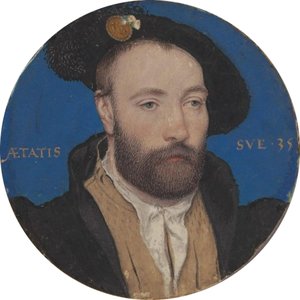 Portrait Of A Man, Probably Sir George Carew (ca.1504-1545) — Ганс Гольбейн Младший
