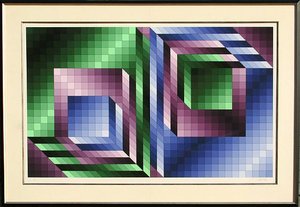 Diptych — Victor Vasarely