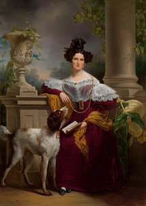 Portrait of Alida Christina Assink, Jan Adam Kruseman, 1833