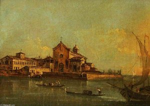 View Of The Island Of Sant'elena, Venice