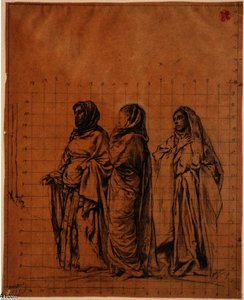 Study For ''the Three Maries'', Saint Thomas' Church, New York — John La Farge