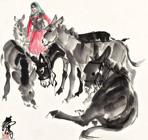 DONKEYS AND MAIDEN