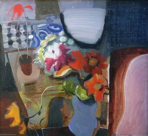 Blue Vase — Ivon Hitchens