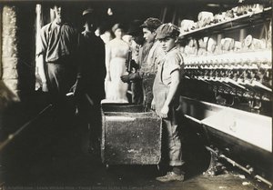 Young Doffers in the Elk Cotton Mills, Fayetteville, Tennessee