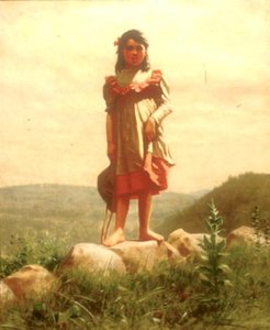 Maid Of The Hills — John George Brown