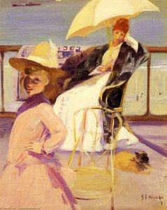 Sur La Terrasse — Jacques-émile Blanche