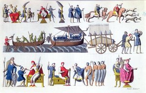 Harold Ii Leading His Troops — Vittorio Raineri