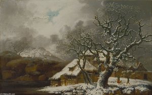 A Winter Landscape — George Smith