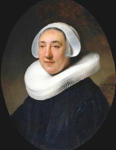 Porträt Von Haesje Van Cleyburgh — Rembrandt Van Rijn, Barock