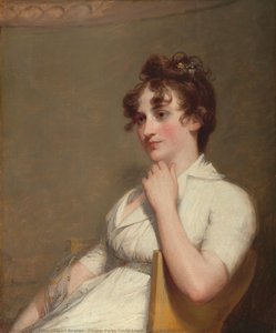 Eleanor Parke Custis Lewis (mrs. Lawrence Lewis) — Gilbert Stuart Newton