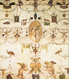 Decoration Of Cardinal Bibbiena's Loggetta — Giovanni Da Udine, Mannerism
