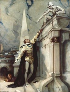 Don Juan Challenging The Commander — Charles De Sousy Ricketts