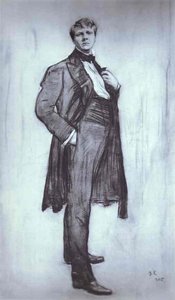 Portrait Of Fedor Shalyapin — Valentin Alexandrovich Serov