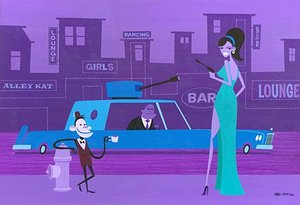 The Street Sweep — Josh Agle (shag)